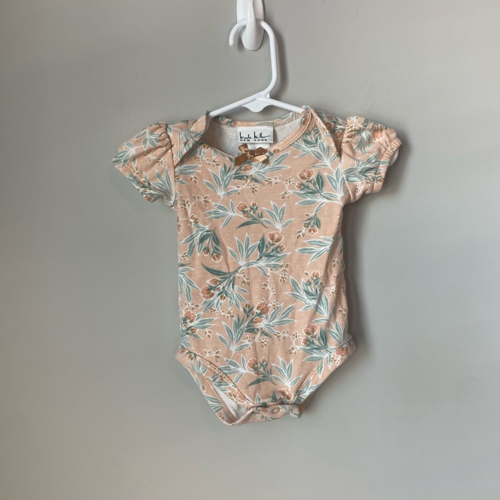 Floral Print Kids Onesie